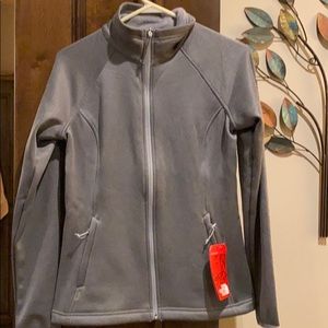 Ladies North Face Full Zip Stretch Fleece Jacket
